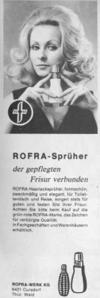ROFRA-Sprüher. Werbung (1971)